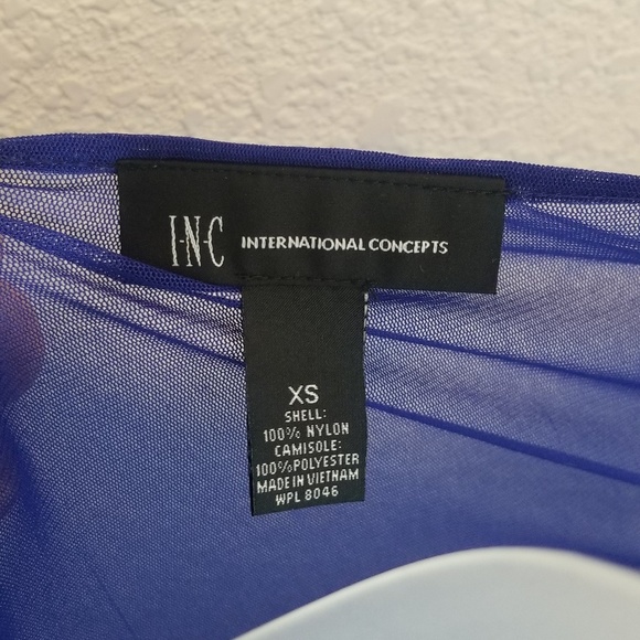 INC Nylon Long Sleeve Camisole/Top - Picture 7 of 7